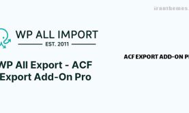 افزونه ACF EXPORT ADD-ON PRO