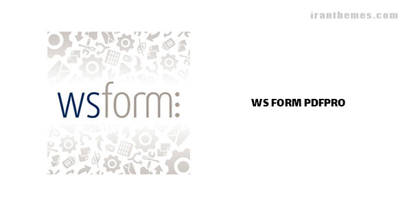 افزونه WS FORM PDF PRO