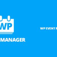 افزونه وردپرس WP EVENT MANAGER