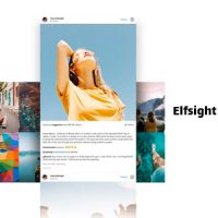 افزونه وردپرس Elfsight Instagram Feed