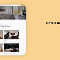 قالب Hotel Lux