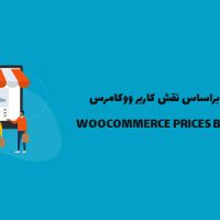 افزونه قیمت محصولات ووکامرس | PRICES BY USER ROLE